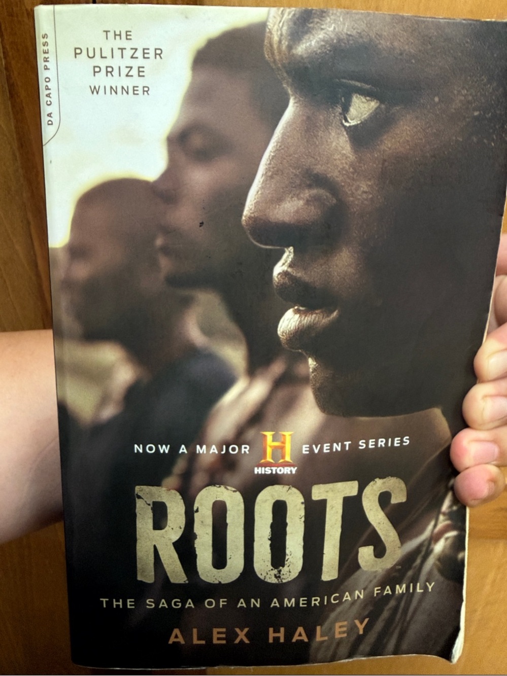 Roots by Alex Haley - Paperback Book with Brown-Toned Cover